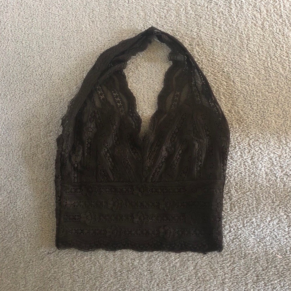 Lace Halter Top